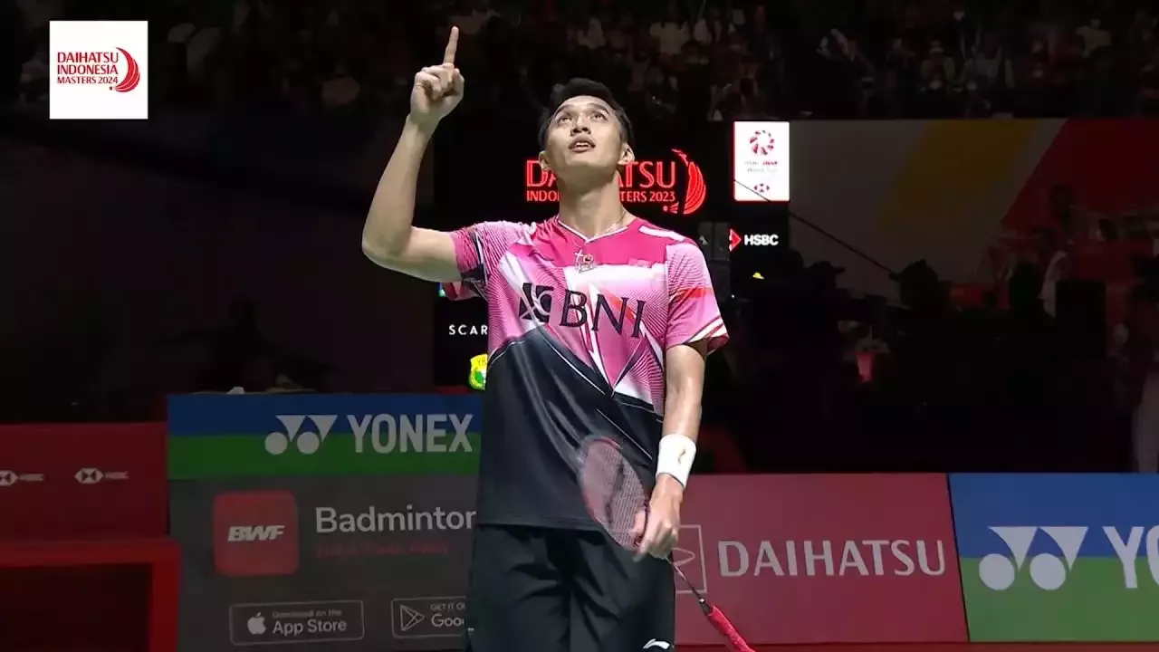 Hitting New Heights: Unveiling the Thrilling Moments from the 2024 Indonesia Masters Badminton Tournament